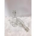 Transparent Le buckle  Button Glass Bottle