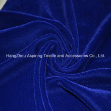 Royal Blue Woven Fabric Micro Velvet 9000