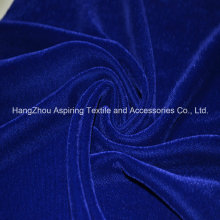 Tissu Royal Blue Woven Micro Velvet 9000