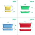 Stackable Food Storage Silicone Lunch Box Food Container