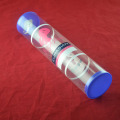 Customized clear plastic tube packaging for hair extension