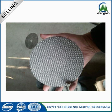 SS Covered Edge Oil Filter Disc