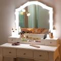 White Led Mirror Drawer Vanity Table Makeup Designs