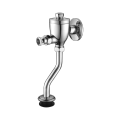 Chrome Single Flush Exposed Manual Urinal Flushomètre