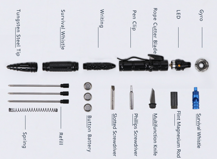 Tactical Survival Pen