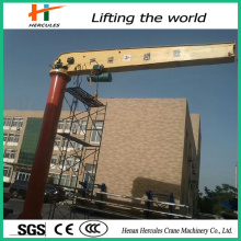 Swing Crane 3t Electric Hoist Floor Fixed Jib Crane