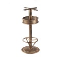 Brass Wrought Iron Bar Height Table Base