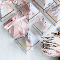 Pyramid candy box mini for wedding favors wholesale