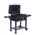 Outdoor BBQ grill charcoal grill with wheels
