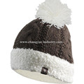 Winter customized men knit pom pom hat pattern