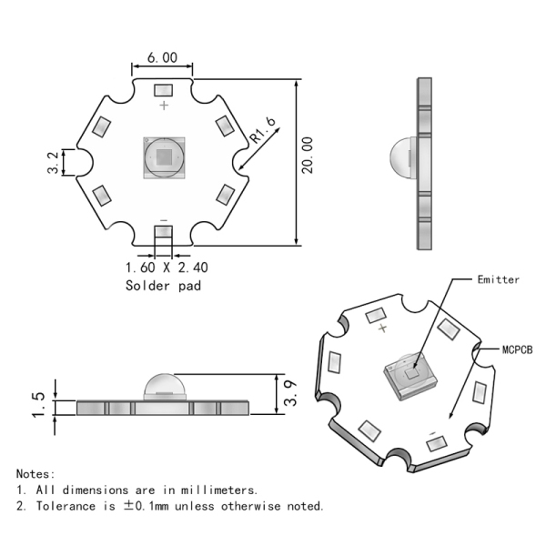 Aluminum Led 3535 Circuit Board Jpg