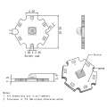 LED 3W Bridgelux 3535 circuit board