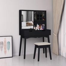 Dressing Table Large Drawers with Sliding Rails