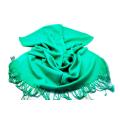 Worsted Solid Color Pure Wool Scarf Shawl