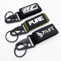 Nylon Tactical Black Belt Keychain Cool Key Lanyards