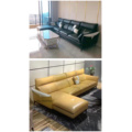 Simple Modern Leisure Office Leather Sofa