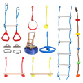 GIBBON Slackline Escalera, columpio, rueda y anillos