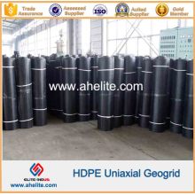 HDPE Uniaxial Geogrid for Embankments Stabilization