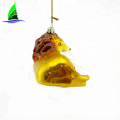 Handmade Christmas Glass Blown Ornament