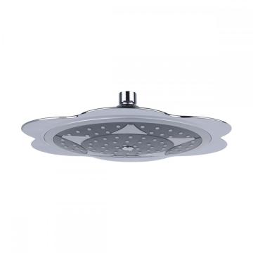 Flower shaped SS304 cover ABS body overhead shower