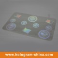 Transparent Hologram Overlay for ID Card