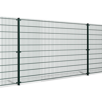 Galvanizada Solded Iron V Wire Mesh Metal Fence