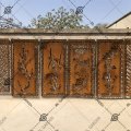 Metal privacy artificial pricacy fence screen