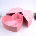 Special Both Opening Heart Box With Ribbon Closure