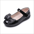 Meninas Calcanhar Plana Bowknot Vestido De Sapatos