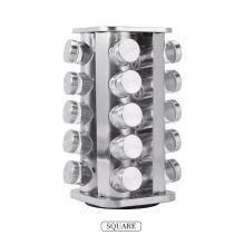 360 Rotating Storage Basket Spice Holder Jar