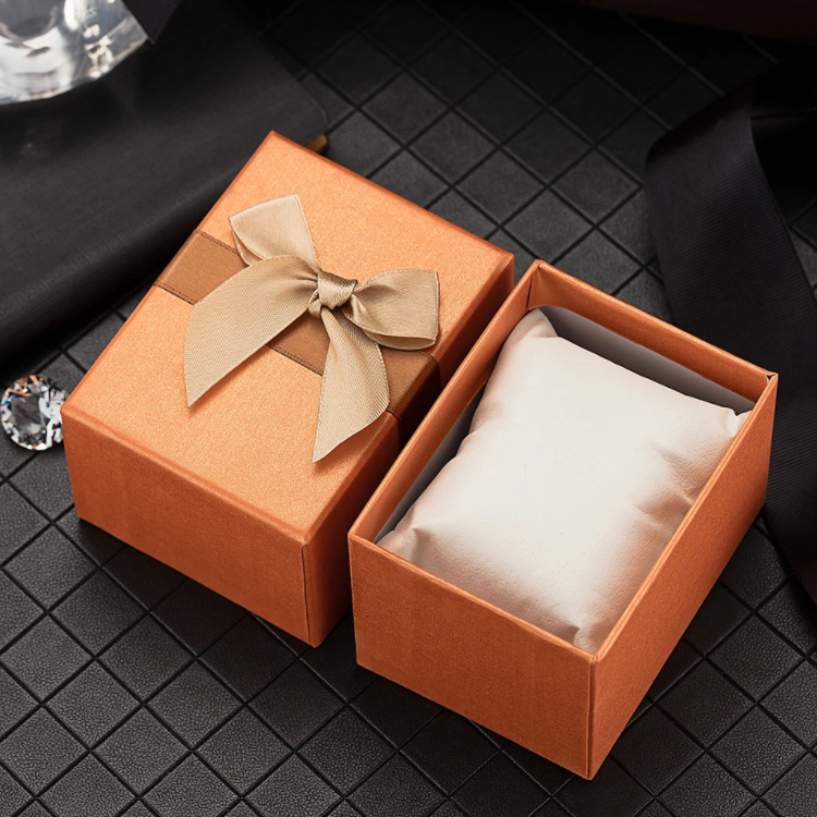 Orange Color Watch Boxes 3 Png