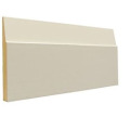 White Primed Door Stop in Bevel Profile with 1-1/4" Tall