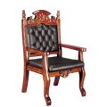 French Style Solid Wood Luxury Conference Chair