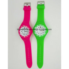 Hot Sale Analog Silicone Watches Unisex Toy Watch Colorful