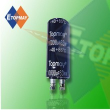 Topmay 108m 80V parafuso Terminal de alumínio do Capacitor eletrolítico