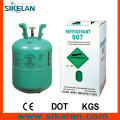 Colorless, Not Cloudy, No Smelly R507 Mixed Refrigerant Gas