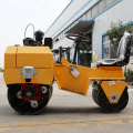 Mini Vibratory Road Roller FYL-855 Imported Motor Double Drum Full Hydraulic Vibration Motor