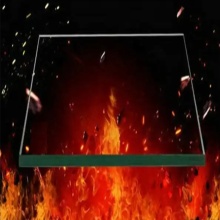 Fire glass anti fire glass