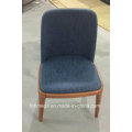 Fabric Cushion Wood Cafe Chair