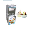 Máquina de sorvete comercial 2+1 sabores