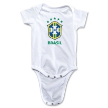 2014 Kid Soccer Wear Brazil Onesie