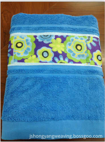 Flower Sublimation Bath Towel