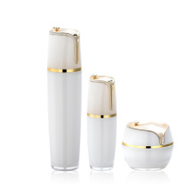 wholesale 10g 20g 30g,30ml 80ml luxury plastic acrylic containers cosmetics bottles and cream jar set