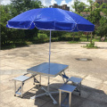 Modern Stylish Outdoor Aluminum Alloy Portable Folding Tables and Chairs