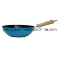 Kitchenware Colorful Carbon Steel Mini Wok Cookware