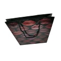 Strong Durable Cosmetic glossy art paper shopping bag