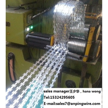 Single Strand Concertina Razor Tape Wire