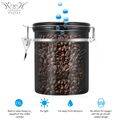 Vacuum Coffee Canister with co2 Valve Container Airtight