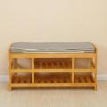 Change Shoe Sitting Solid Wood Simple Shoe Bench