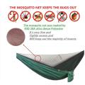 Hamaca de camping para 2 personas con mosquitera